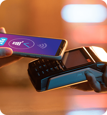 Merchants receive payments directly in their account in real-time.